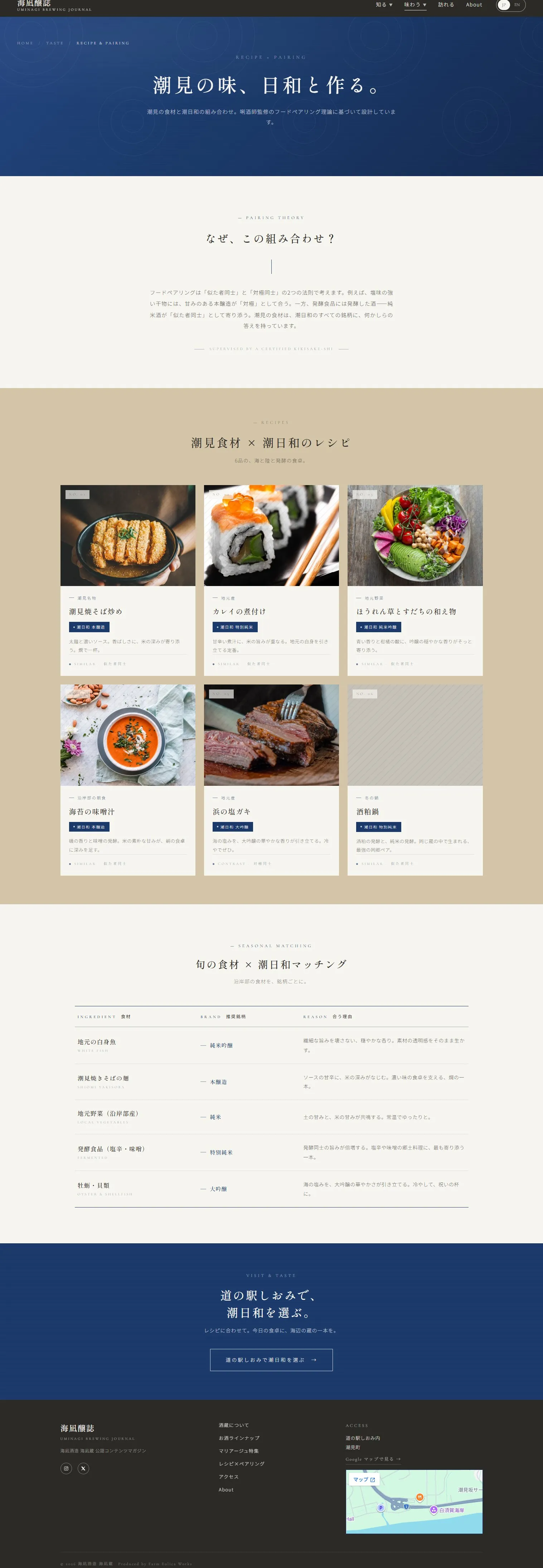 Mockup — レシピページ